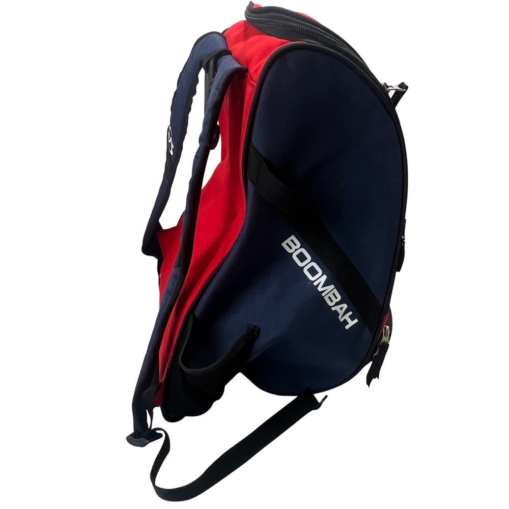 Boombah Red Blue Athletic Equipment Backpack Bat Bag Superpack Baseball - Picture 6 of 7
